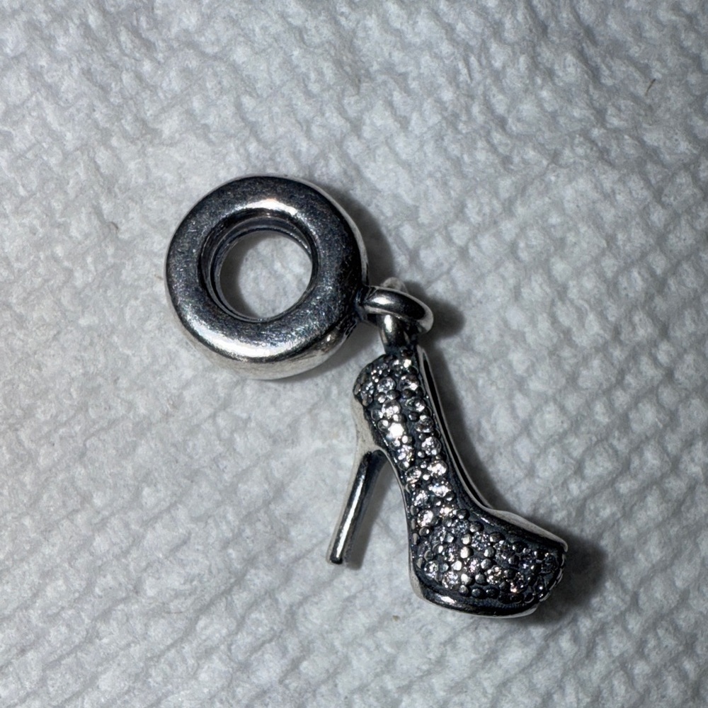 Silver High Heel Shoe Pandora Charm​​​​​